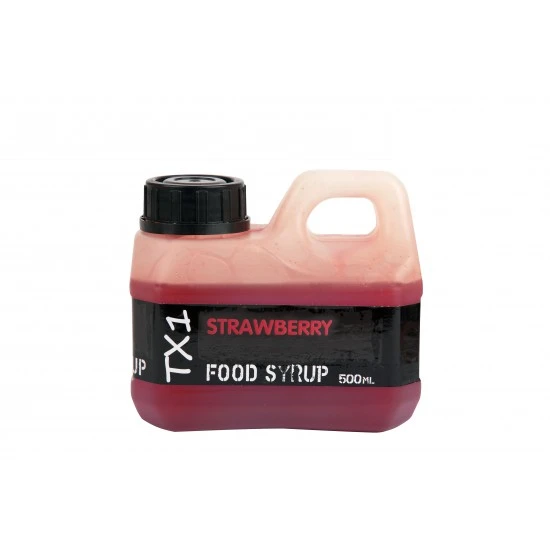 Shimano Tribal TX1 Strawberry Food Syrup Attractant 500ml 1 Shimano Tribal TX1 Strawberry Food Syrup Attractant 500ml