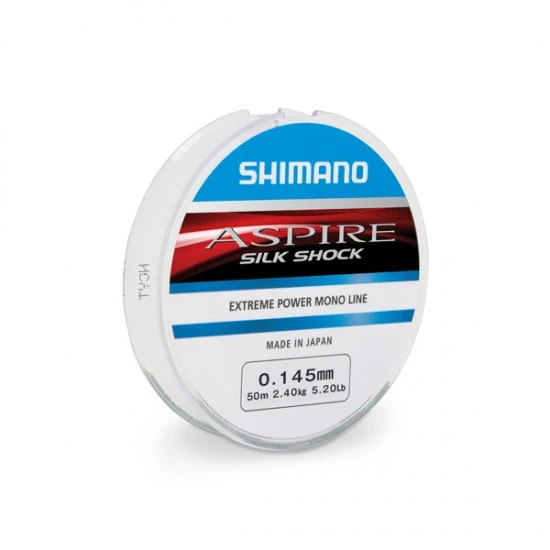 Shimano Aspire Silk Shock 150m 0.125mm 1 Shimano Aspire Silk Shock 150m 0.125mm