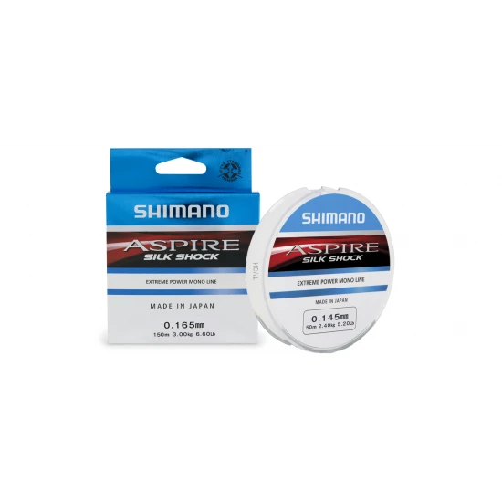 Shimano Aspire Silk Shock 150m 0.145mm 2 Shimano Aspire Silk Shock 150m 0.145mm – Bild 2